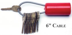 Key Kop* - Cable Style - Note: Each unit comes with 1 key